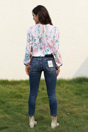 Slay The Day Balloon Sleeve Blouse-MXSTUDIO.COM