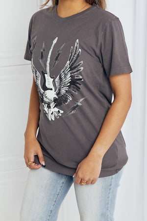 Soar High Eagle Graphic Tee Shirt - MXSTUDIO.COM