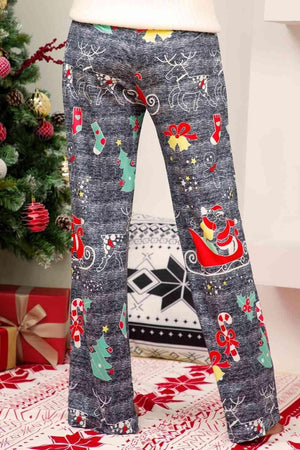 Straight Leg Christmas Lounge Pants - MXSTUDIO.COM