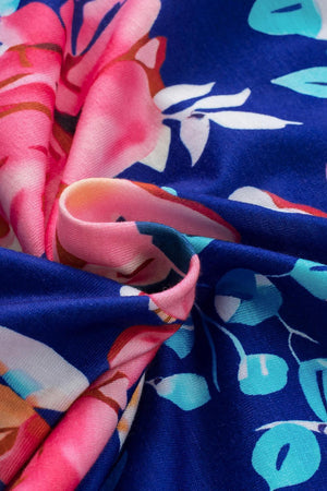 Summer Bloom Side Tie Floral Mini Skirt - MXSTUDIO.COM