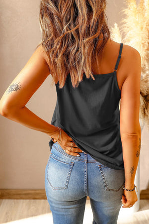 Summer Sweetheart Lace Spaghetti Strap Cami - MXSTUDIO.COM