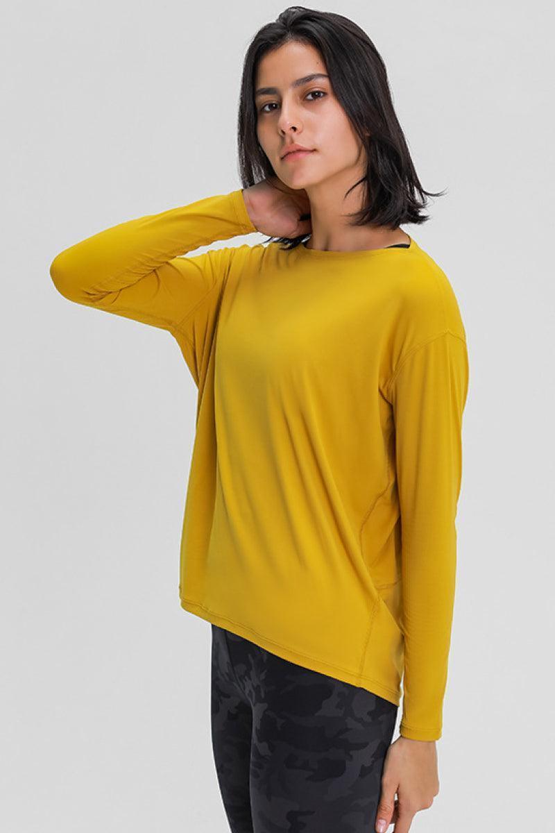 Super Soft Loose Fit Active Top - MXSTUDIO.COM