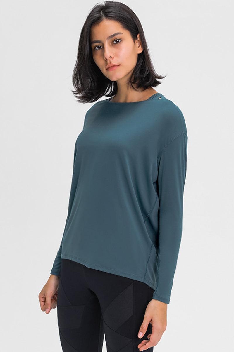 Super Soft Loose Fit Active Top - MXSTUDIO.COM
