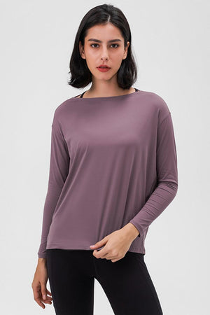 Super Soft Loose Fit Active Top - MXSTUDIO.COM