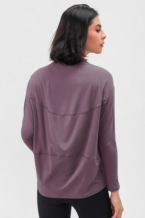 Super Soft Loose Fit Active Top - MXSTUDIO.COM