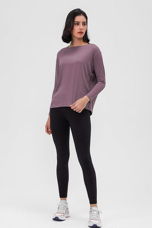 Super Soft Loose Fit Active Top - MXSTUDIO.COM