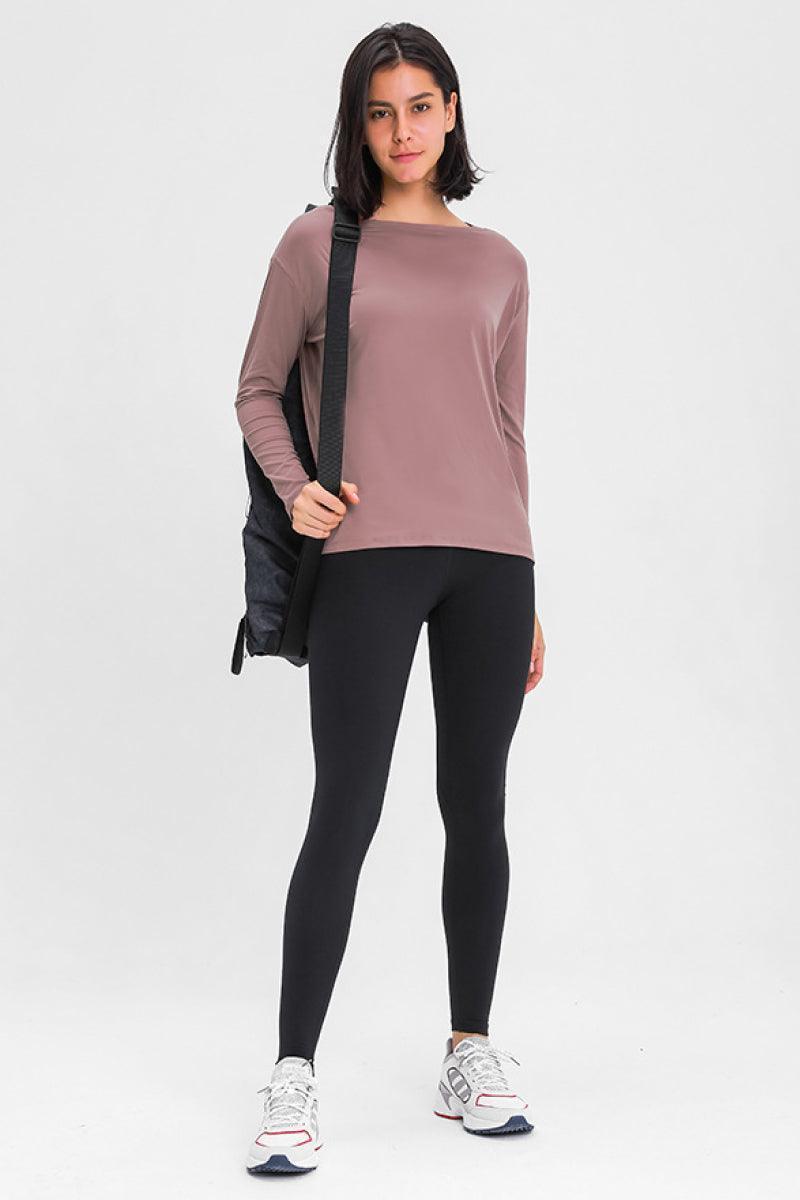 Super Soft Loose Fit Active Top - MXSTUDIO.COM