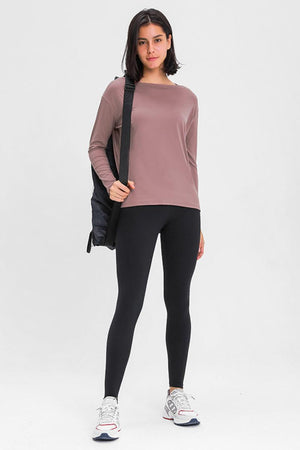 Super Soft Loose Fit Active Top - MXSTUDIO.COM