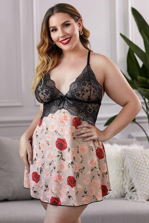 Sweet Flower Babydoll Lingerie - MXSTUDIO.COM