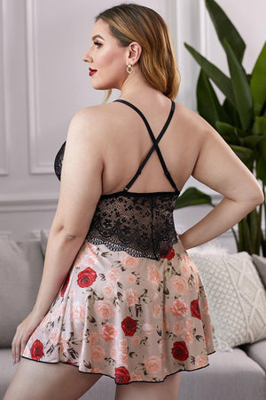 Sweet Flower Babydoll Lingerie - MXSTUDIO.COM