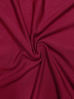 a close up of a red fabric