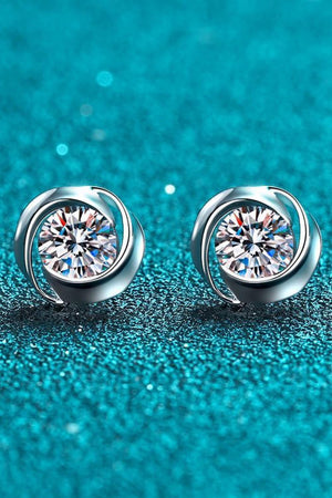 Timeless Design Minimalist Moissanite Stud Earrings - MXSTUDIO.COM