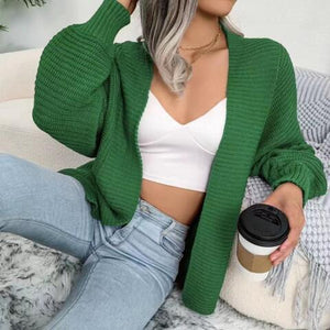 Top-Notch Layer Open Front Knit Cardigan-MXSTUDIO.COM