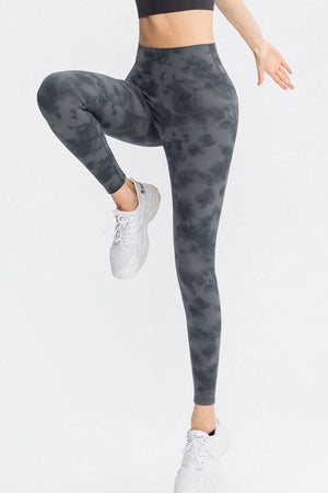 Train Hard High Waisted Sports Leggings - MXSTUDIO.COM