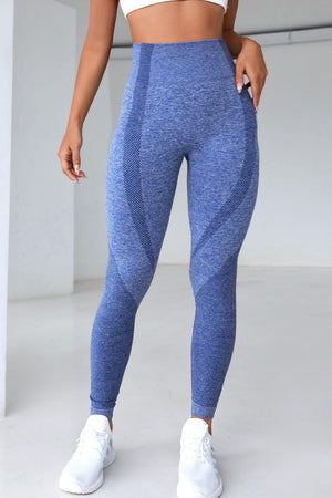 Trendy Fit Stretch Yoga High Waist Leggings - MXSTUDIO.COM