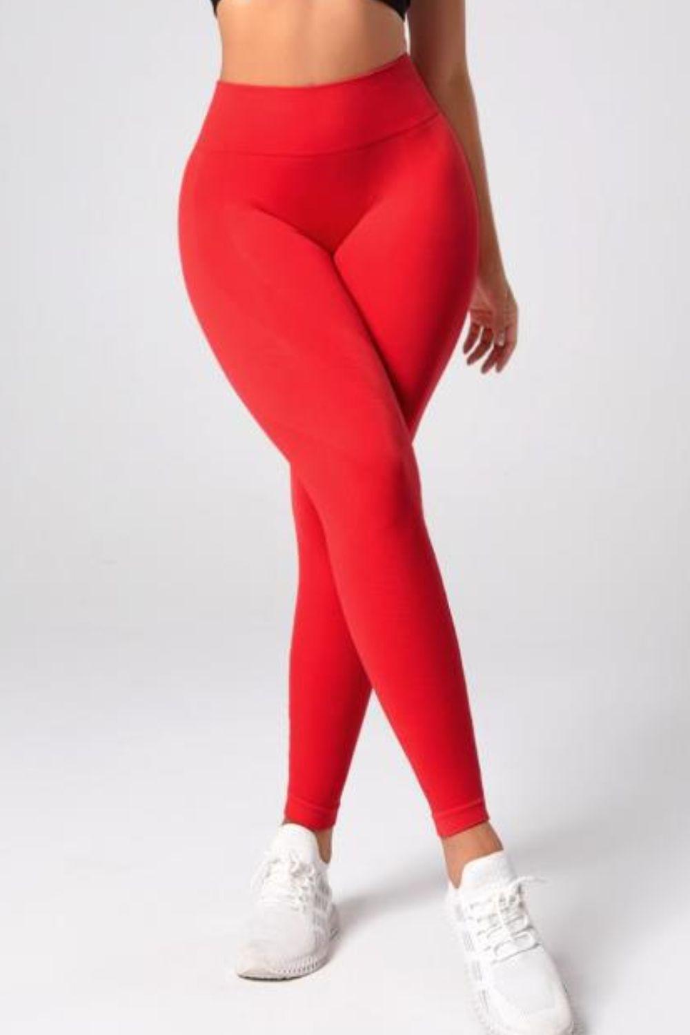 Trendy Fit Stretch Yoga High Waist Leggings - MXSTUDIO.COM
