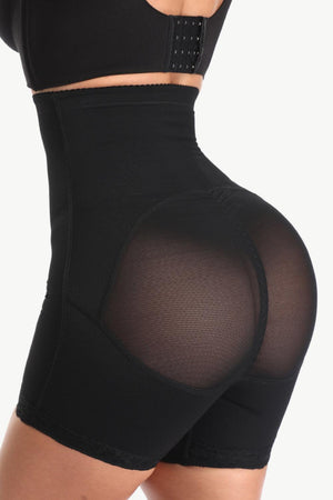 Tummy Control Lace Trim Shapewear Shorts - MXSTUDIO.COM
