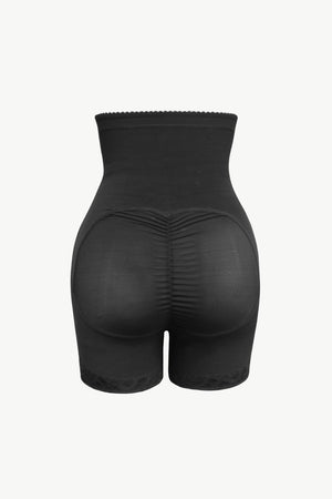 Tummy Control Lace Trim Shapewear Shorts - MXSTUDIO.COM