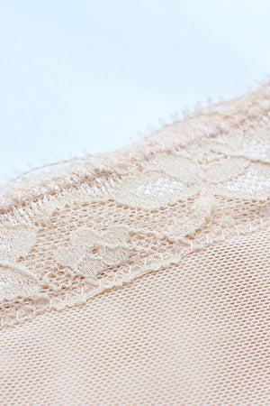 Tummy Control Lace Trim Shapewear Shorts - MXSTUDIO.COM