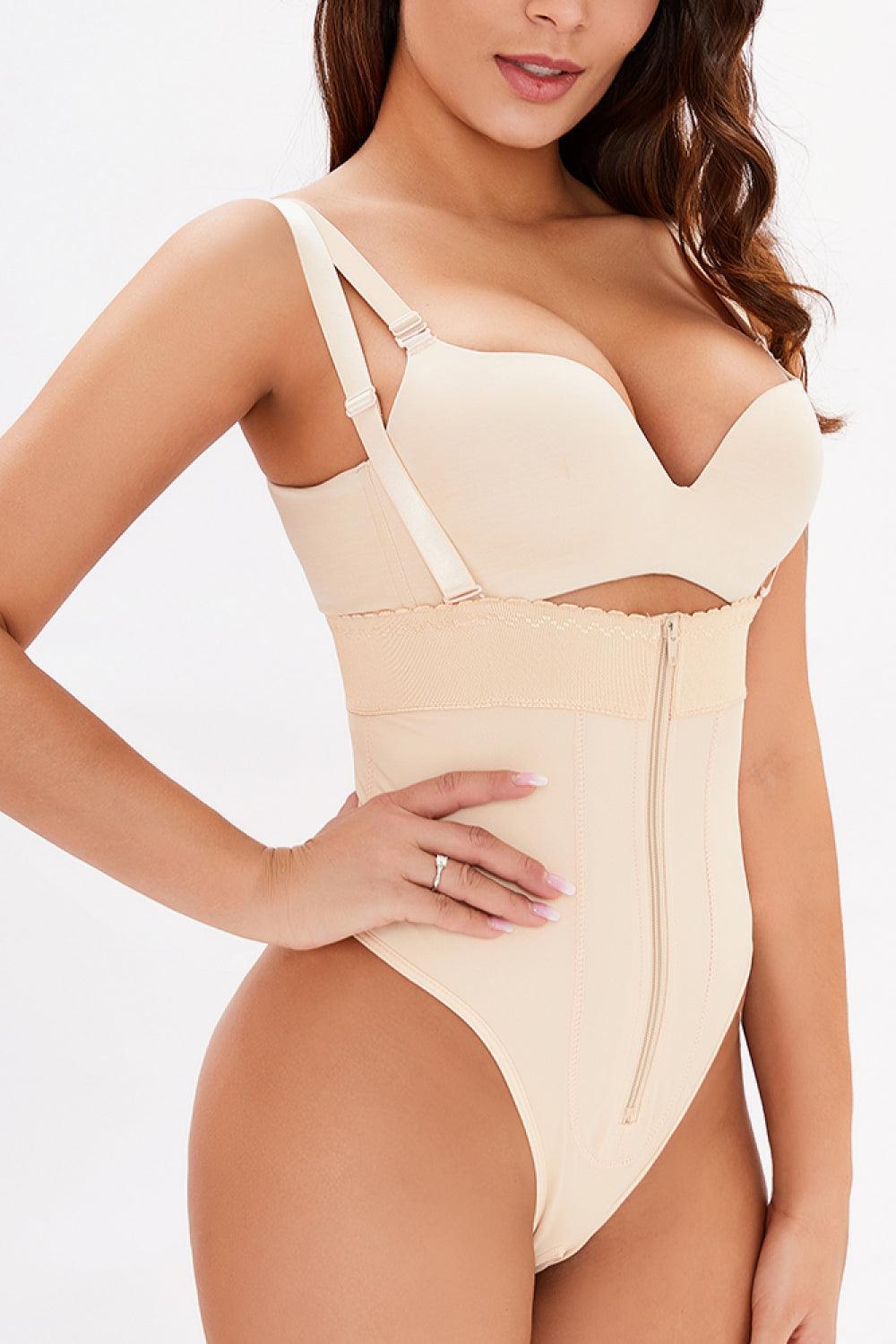 Tummy Control Seamless Shaping Bodysuit - MXSTUDIO.COM
