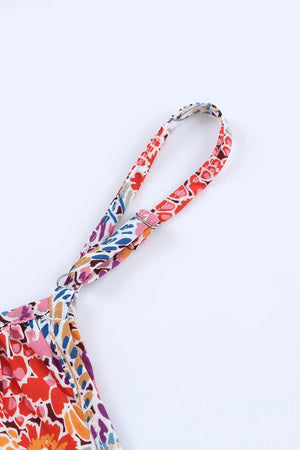 Ultra Comfy Spaghetti Strap Floral Cami - MXSTUDIO.COM