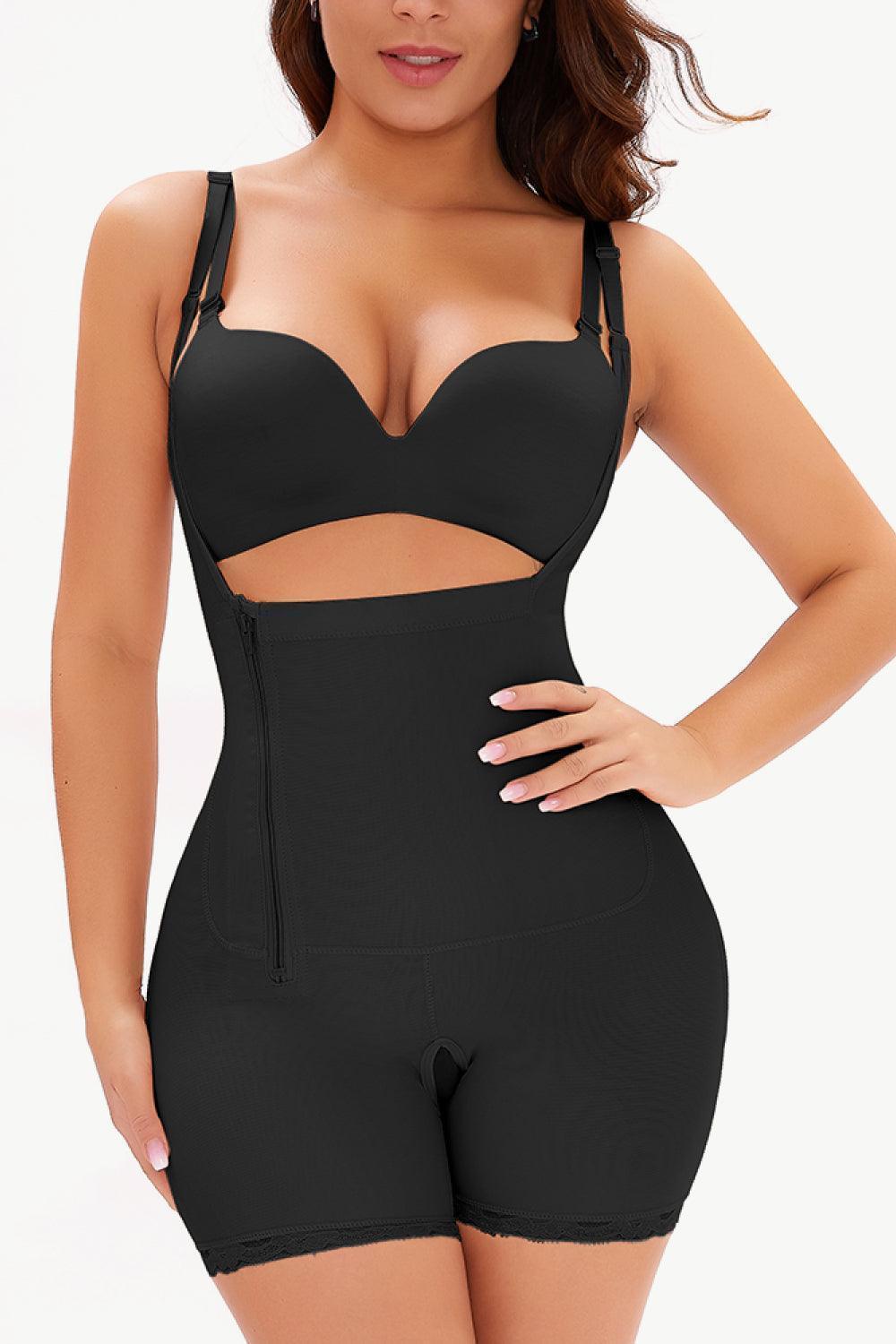 Under-Bust Butt Lifter Body Shaping Bodysuit - MXSTUDIO.COM