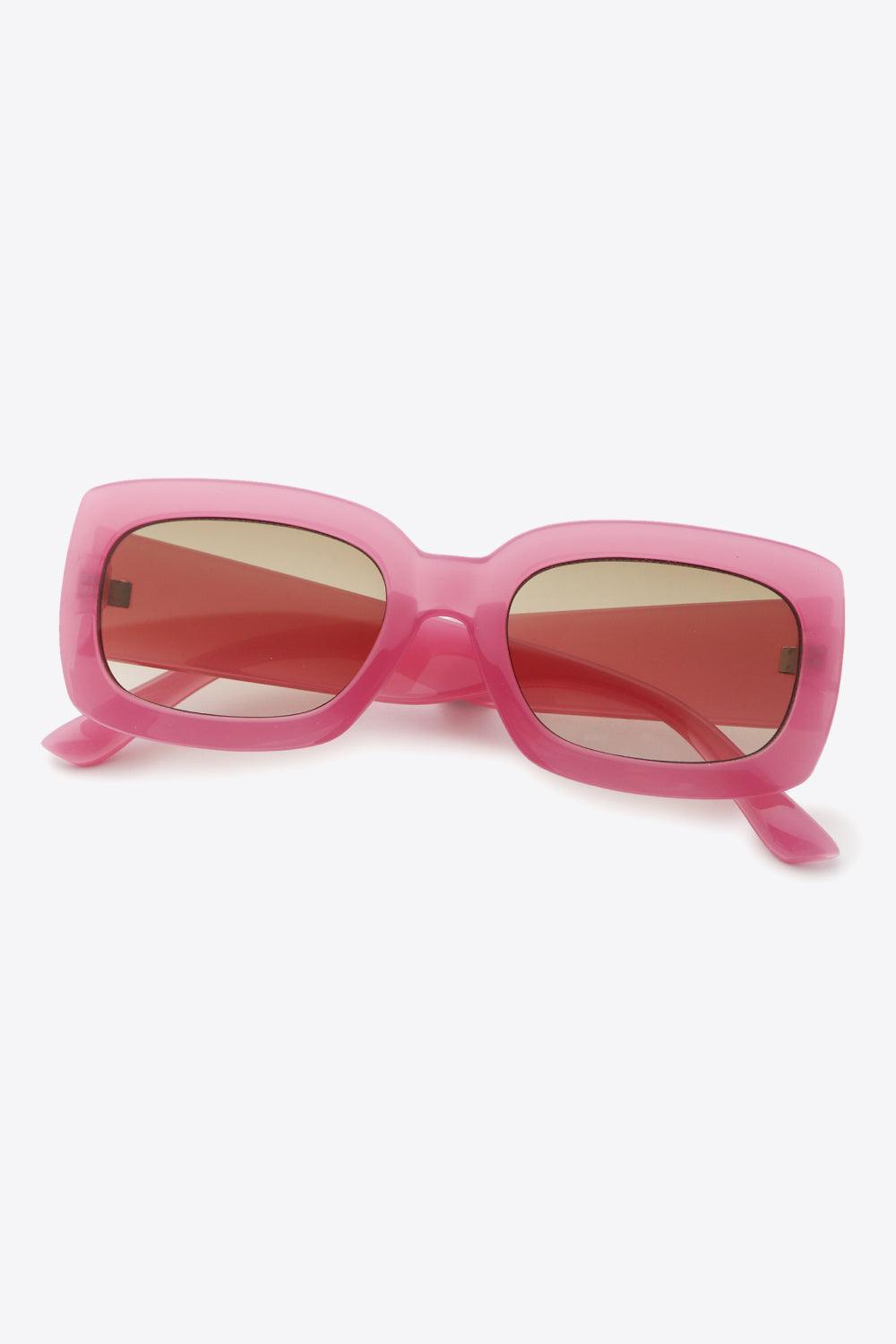 Unmatched Protection Rectangle Polycarbonate Sunglasses - MXSTUDIO.COM