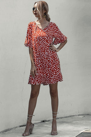 Utmost Comfort A-Line Mini Half Sleeve Dress - MXSTUDIO.COM