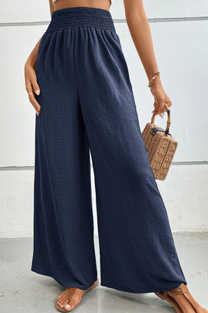 Vacation Deluxe High Waisted Palazzo Pants - MXSTUDIO.COM