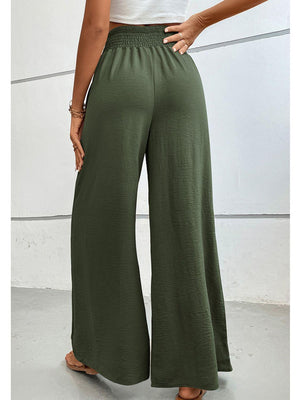 Vacation Deluxe High Waisted Palazzo Pants - MXSTUDIO.COM