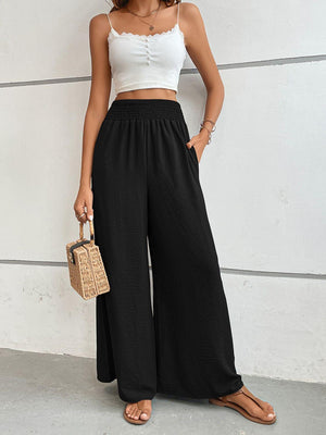 Vacation Deluxe High Waisted Palazzo Pants - MXSTUDIO.COM