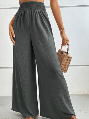 Vacation Deluxe High Waisted Palazzo Pants - MXSTUDIO.COM