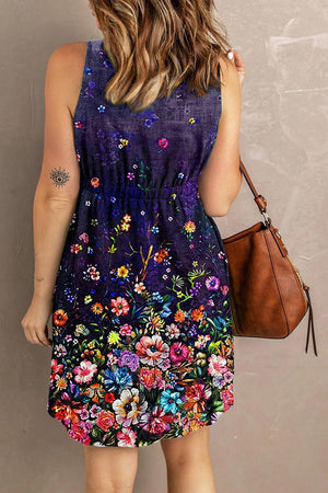 Vividly Fresh Scoop Neck Sleeveless Mini Dress - MXSTUDIO.COM