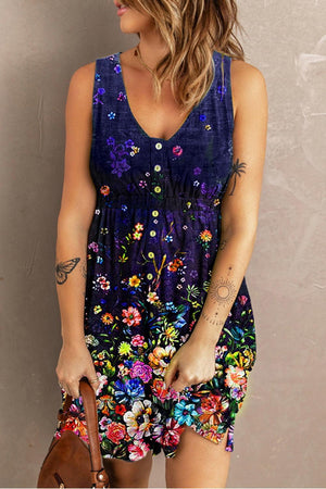 Vividly Fresh Scoop Neck Sleeveless Mini Dress - MXSTUDIO.COM