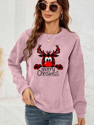 Warm Embraced Merry Christmas Sweatshirt-MXSTUDIO.COM