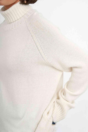 Warm Option Turtleneck Knit Sweater-MXSTUDIO.COM