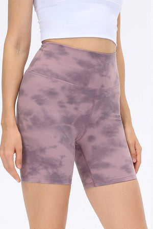 Warm-Up In Style Slim Fit High Waisted Sports Shorts - MXSTUDIO.COM
