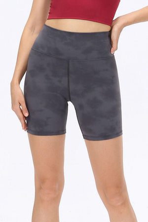 Warm-Up In Style Slim Fit High Waisted Sports Shorts - MXSTUDIO.COM