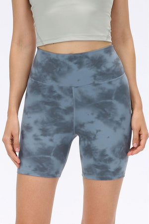 Warm-Up In Style Slim Fit High Waisted Sports Shorts - MXSTUDIO.COM