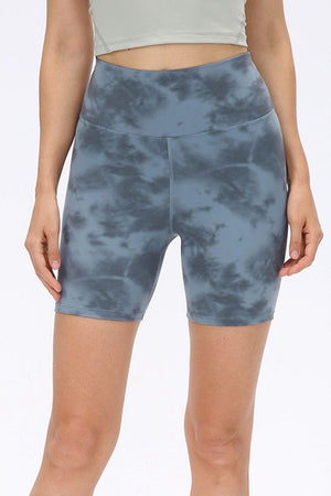 Warm-Up In Style Slim Fit High Waisted Sports Shorts - MXSTUDIO.COM