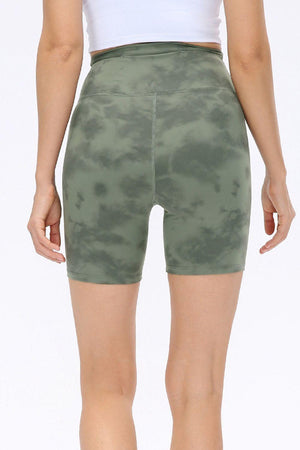 Warm-Up In Style Slim Fit High Waisted Sports Shorts - MXSTUDIO.COM