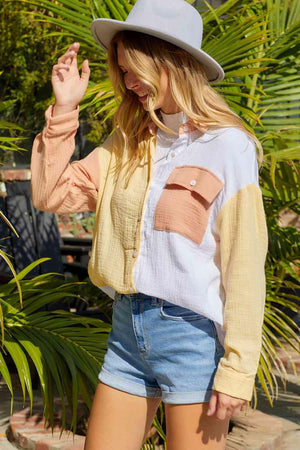 a woman wearing a hat and a shirt