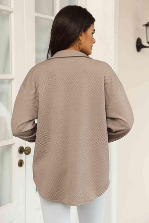 Wear Everywhere Snap Down Collared Jacket - MXSTUDIO.COM