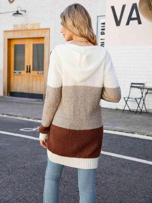 Weekend Warmth Open Front Knit Cardigan - MXSTUDIO.COM
