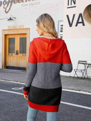 Weekend Warmth Open Front Knit Cardigan - MXSTUDIO.COM