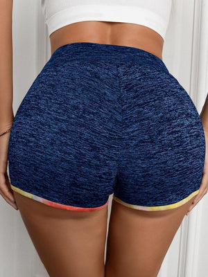 Well-Defined Curve High Waisted Spandex Shorts - MXSTUDIO.COM
