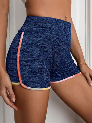 Well-Defined Curve High Waisted Spandex Shorts - MXSTUDIO.COM