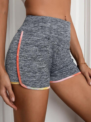 Well-Defined Curve High Waisted Spandex Shorts - MXSTUDIO.COM