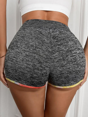 Well-Defined Curve High Waisted Spandex Shorts - MXSTUDIO.COM