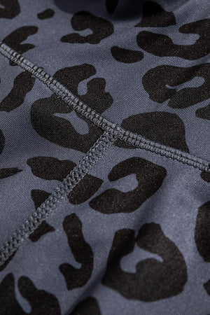 Wild And Free Leopard Print Yoga Set - MXSTUDIO.COM